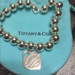 Tiffany & Co. Silver beaded bracelet