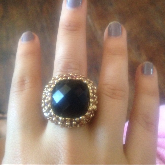 Avon Jewelry - Purple jewel gold ring