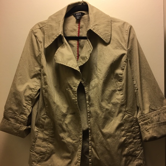 Jackets & Blazers - Cute tan jacket. XL
