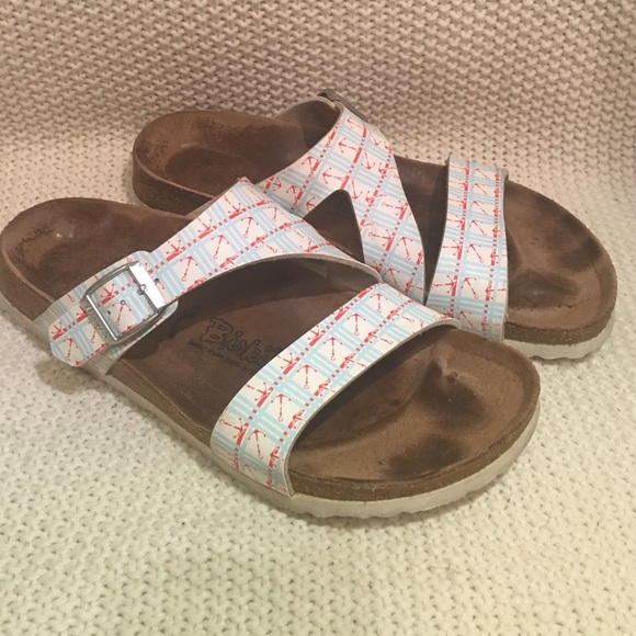 Nautical Birkenstock Sandals
