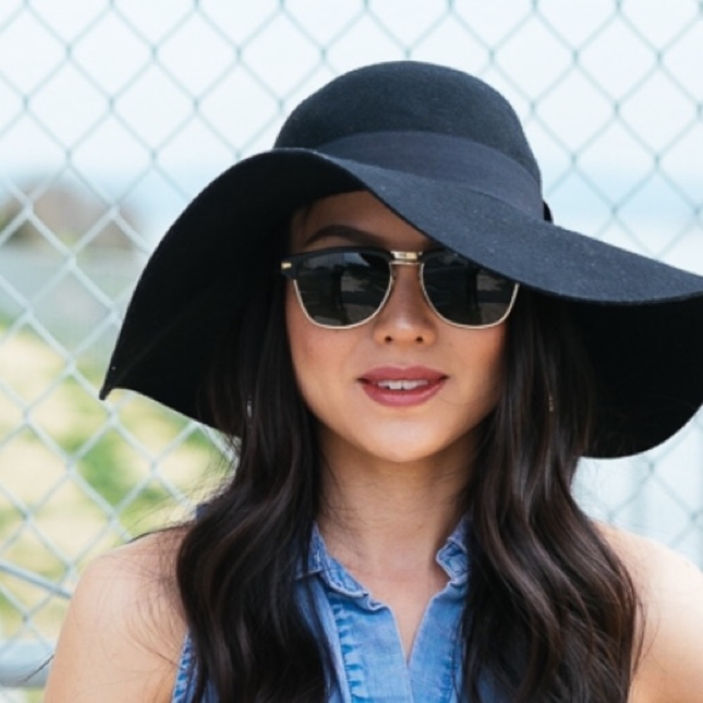 100% Wool floppy hat