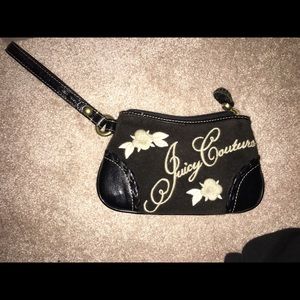 Authentic juicy couture wristlet