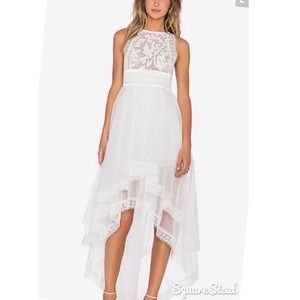 Asilio welcome to the dollhouse dress in white