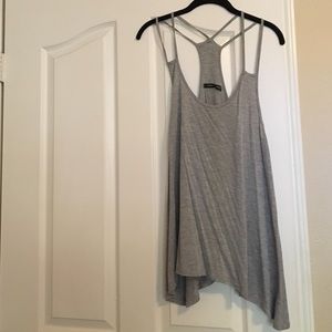 Light grey loose tank