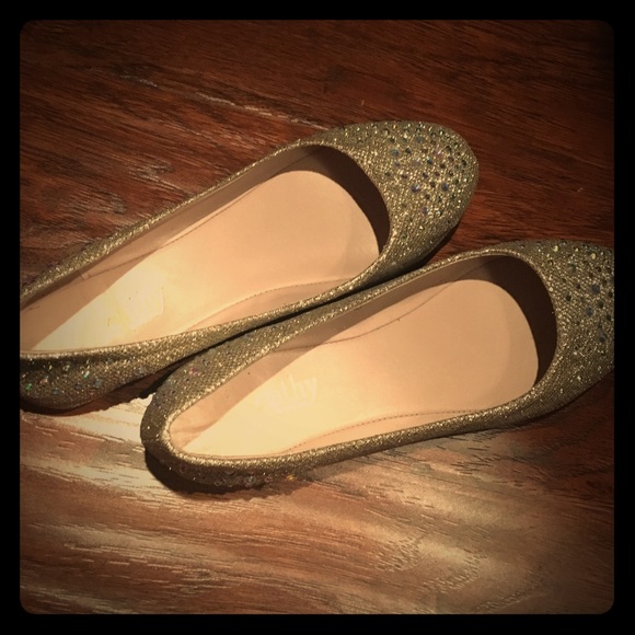 Sparkle gem flats