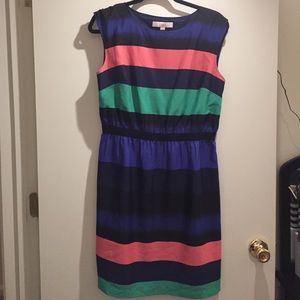 Loft striped dress