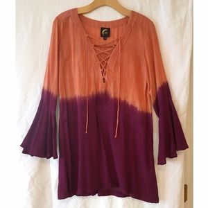 Blu Moon Bell Sleeve Tunic