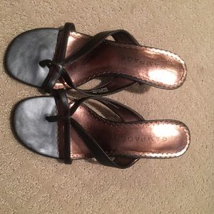 Rampage 2 inch brown heel