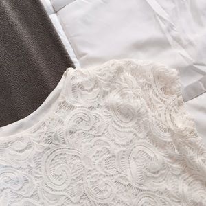 Ivory/White Lace Dress