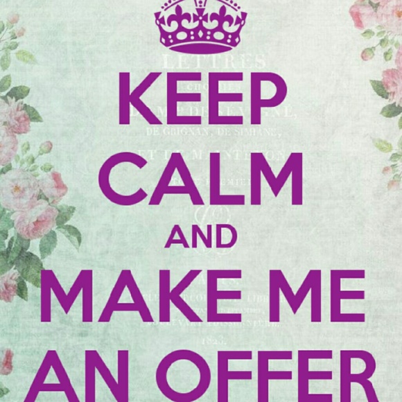 Reasonable offers excepted