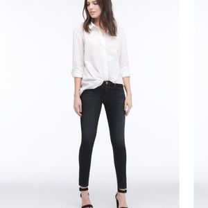 NEW AG Skinny Ankle 26 Mercury Contour 360