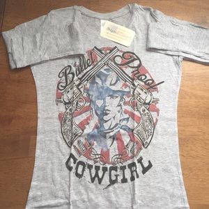 NWT Original Cowgirl Company Bullet Proof Tee