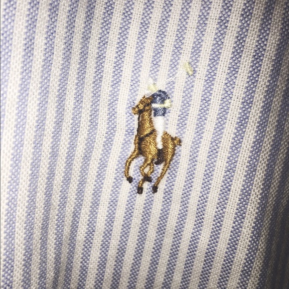 White Ralph Lauren stripper button up. - Picture 3 of 3