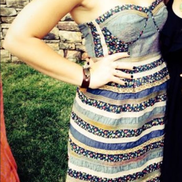 colorful casual or dressy day dress - Picture 3 of 3