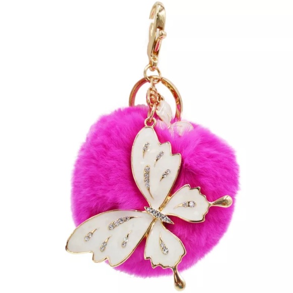 Accessories - Jeweled Butterfly Charm