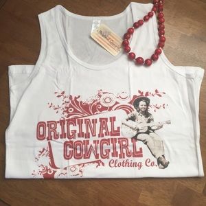 NWT Original Cowgirl Company Wild West Tank