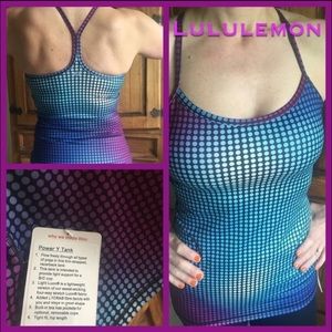 Lulu Perfect condition Power Y Tank