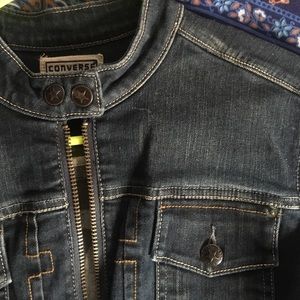 Converse dark denim jacket