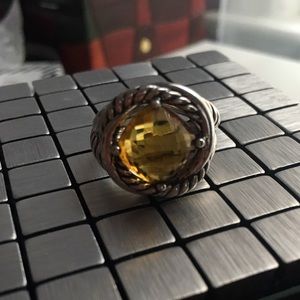 DAVID YURMAN Sterling Silver Infinity ring