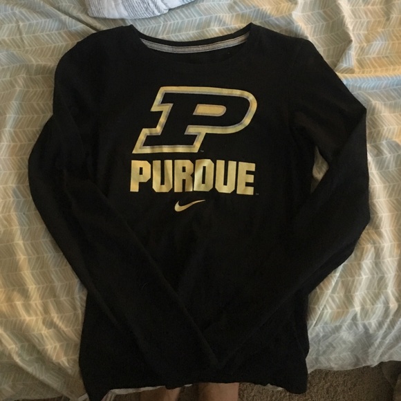 Nike Purdue Long Sleeve Shirt