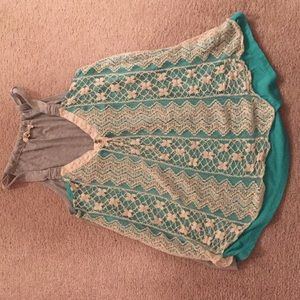 Rewind brand boho chic tank