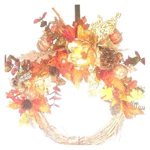 Fall vine wreath