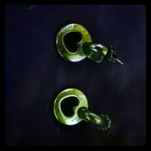 Tiffany's silver drop down earrings