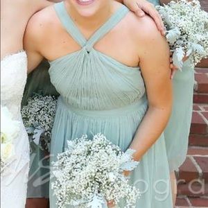 Dusty Shale J. Crew Bridesmaid dress - petite