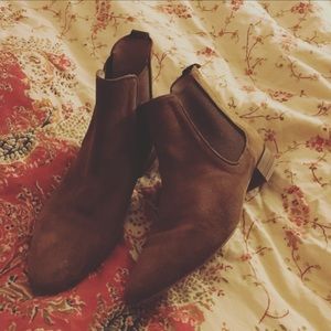 Zara brown ankle boots size 8.5