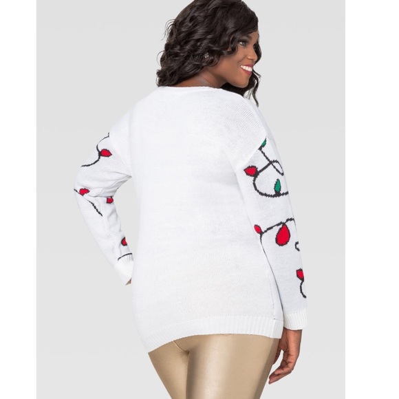 SOLD⭐️Light Up⭐️Reindeer Sweater - Picture 3 of 4