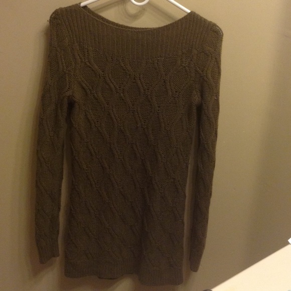 LOFT hunter green sweater