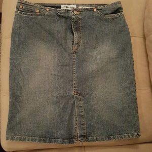 Jean skirt