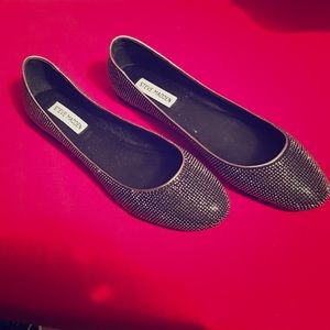 Klarissa Flats in Pewter by Steve Madden