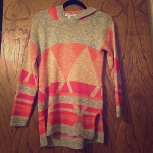Say What? Geometric Sweater - size M