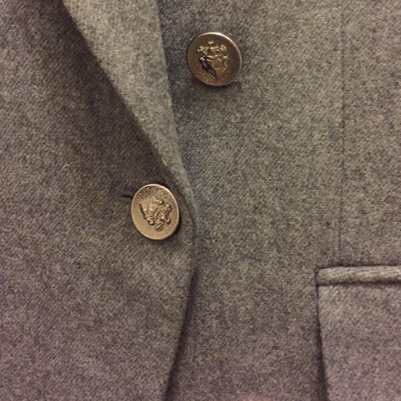 Grey formal feminine jacket - Picture 3 of 4