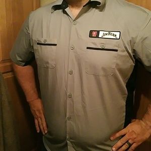 Jim Beam Bourbon Mens Mechanics shirt