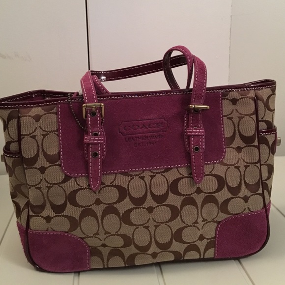 Authentic Coach Tote