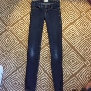 Abercrombie kids dark wash jeans