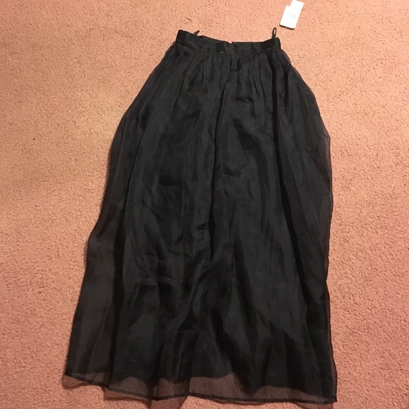 Long glam maxi skirt