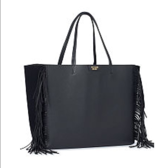 Victoria's Secret Handbags - Victoria's Secret Fringed Tote Bag