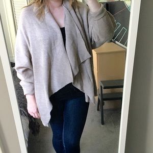 🍂 Like New! JC Penny Draped Cardigan 🍂🍂