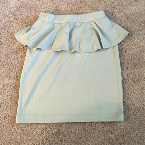 Mint skirt
