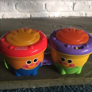Fisher Price Go Baby Go Crawl Along Drum roll