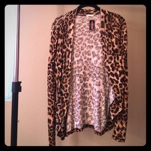 NWT Styles For Less Cheetah Cardigan- Medium