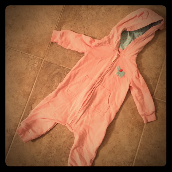 Carters 6M jumper PINK! Never worn.