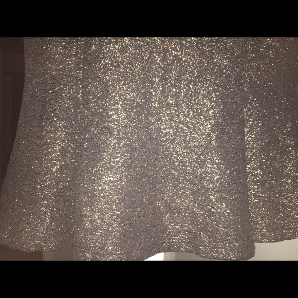 Black gold peplum top - Picture 4 of 4