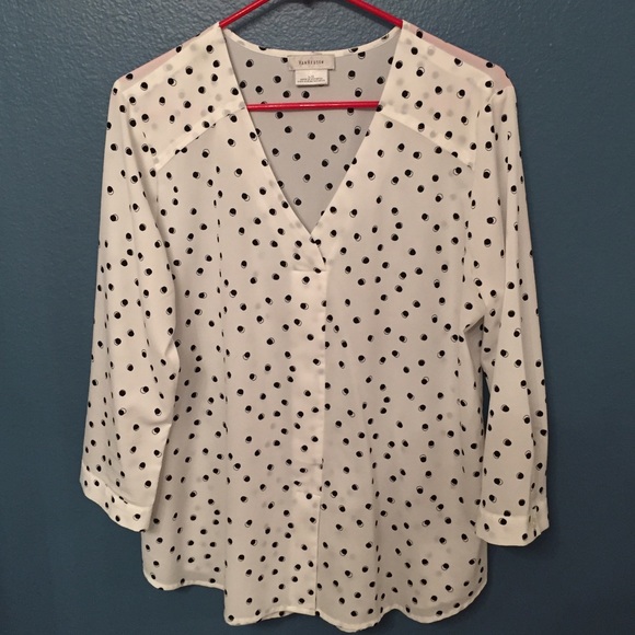 VanHuesen 3/4 length sleeve blouse