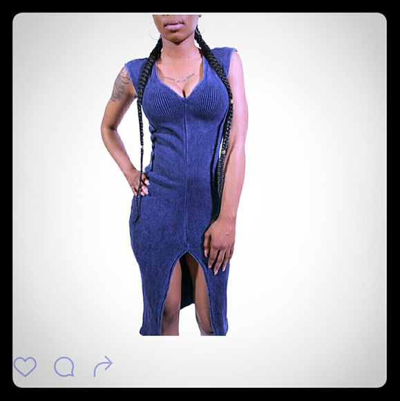 Denim dress