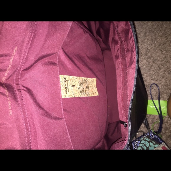 Nat and Matt black backpack