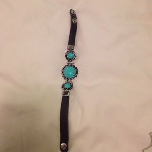 Leather bracelet